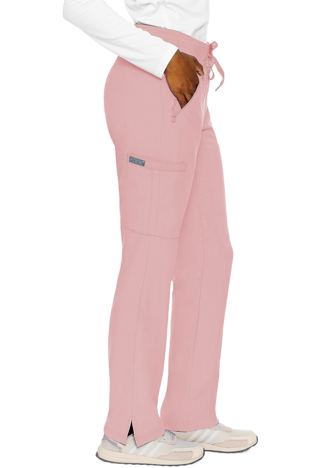 MedCouture Zipper Pant Straight (Perfectly Pink)