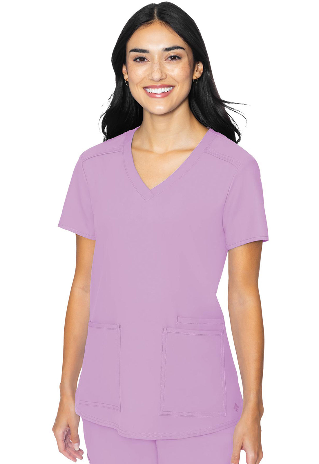 MedCouture 3 Pocket Top (Lilac)