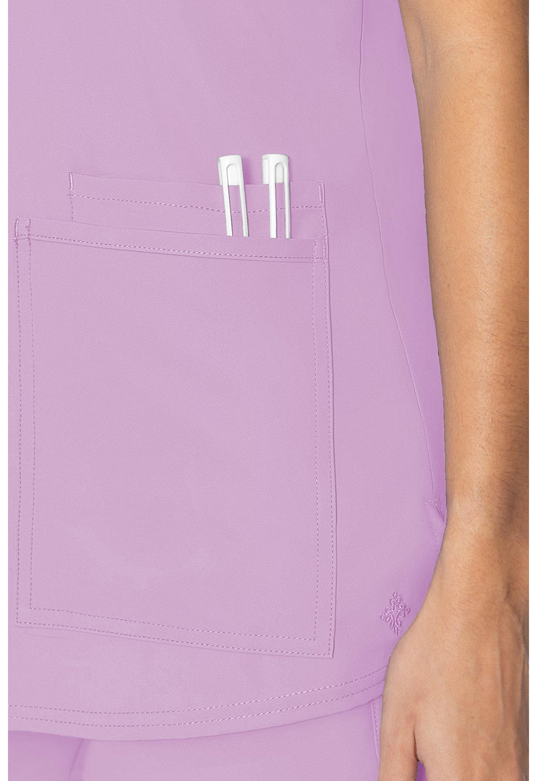 MedCouture 3 Pocket Top (Lilac)