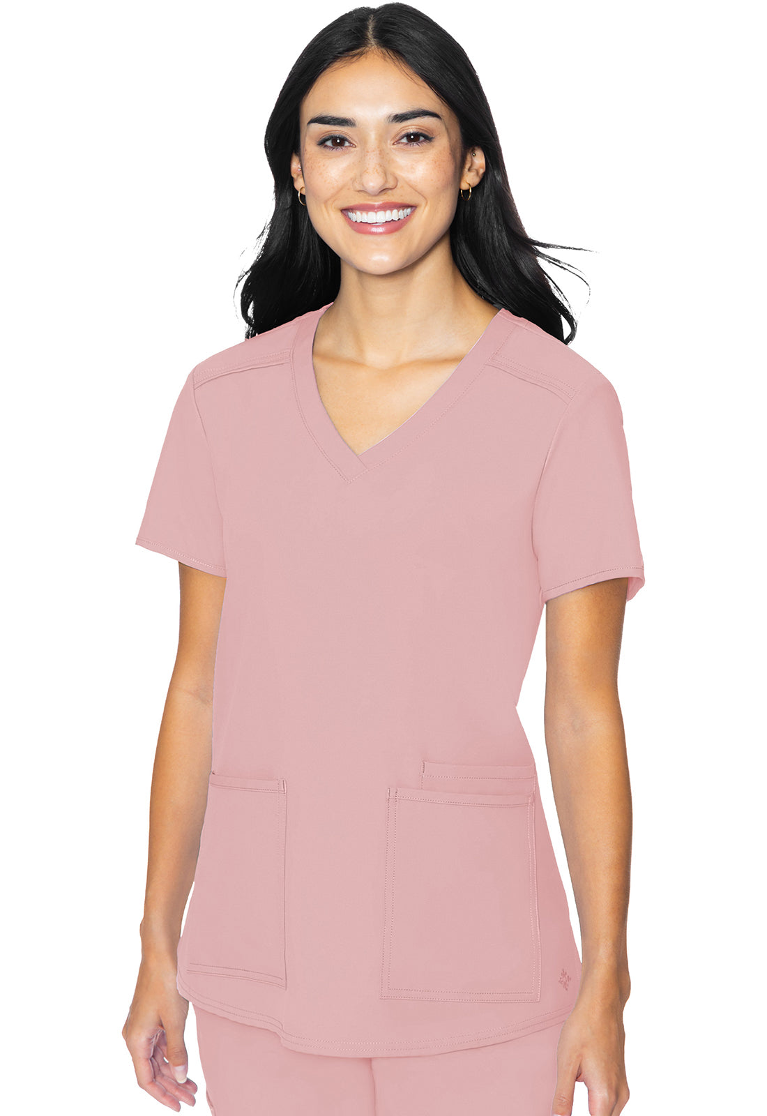 MedCouture 3 Pocket Top (Perfectly Pink)