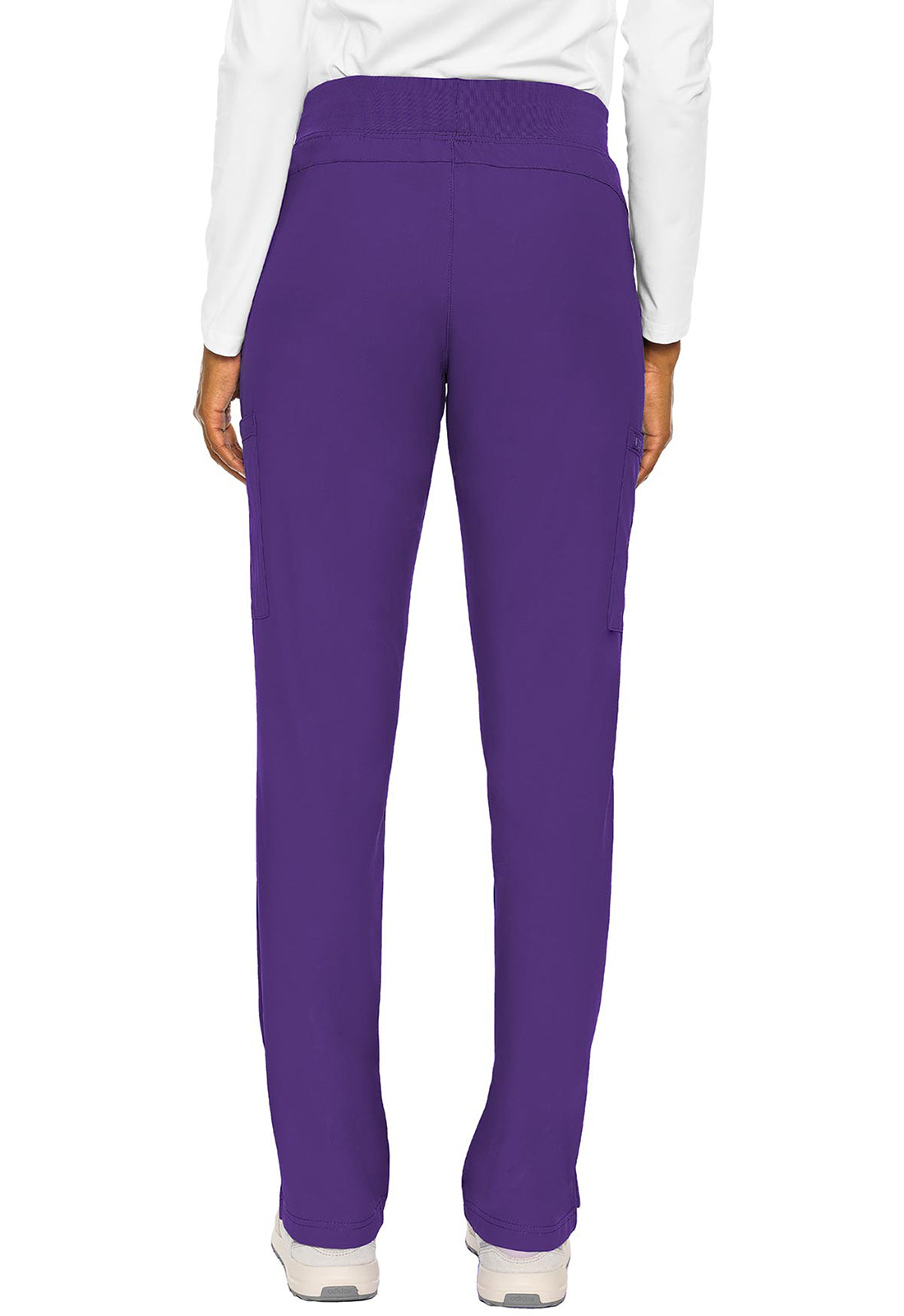 MedCouture Zipper Pant Straight (Grape)