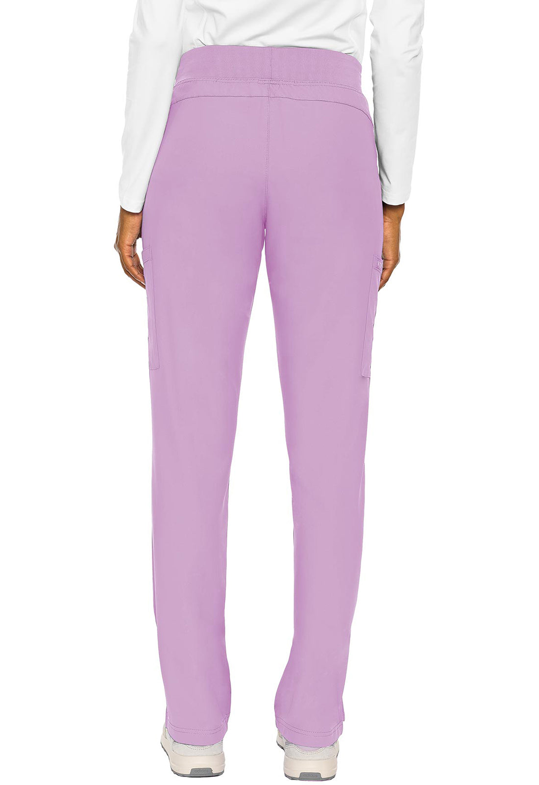 MedCouture Zipper Pant Straight (Lilac)