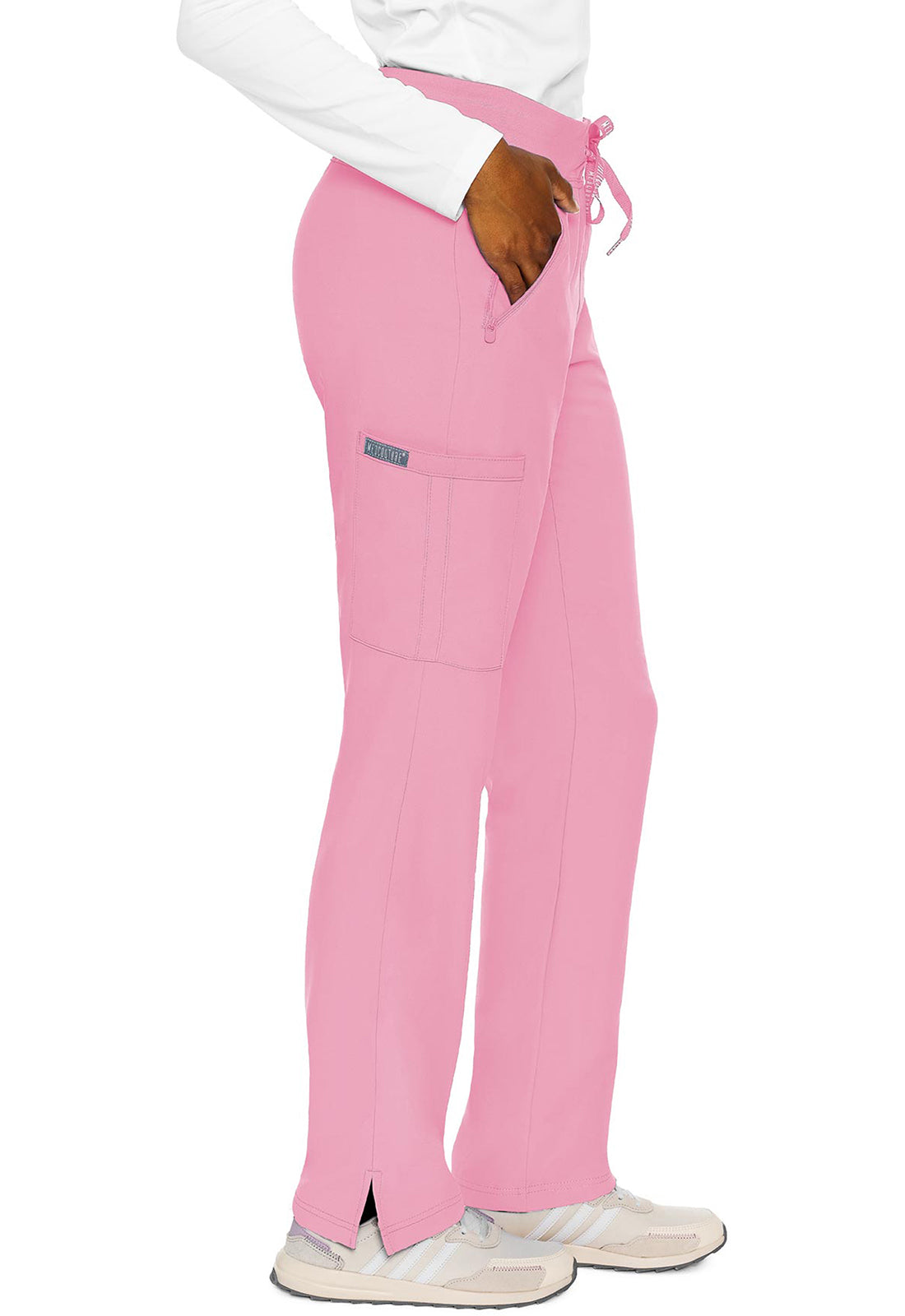 MedCouture Zipper Pant Straight (Taffy)